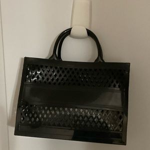 Black Jelly Tote